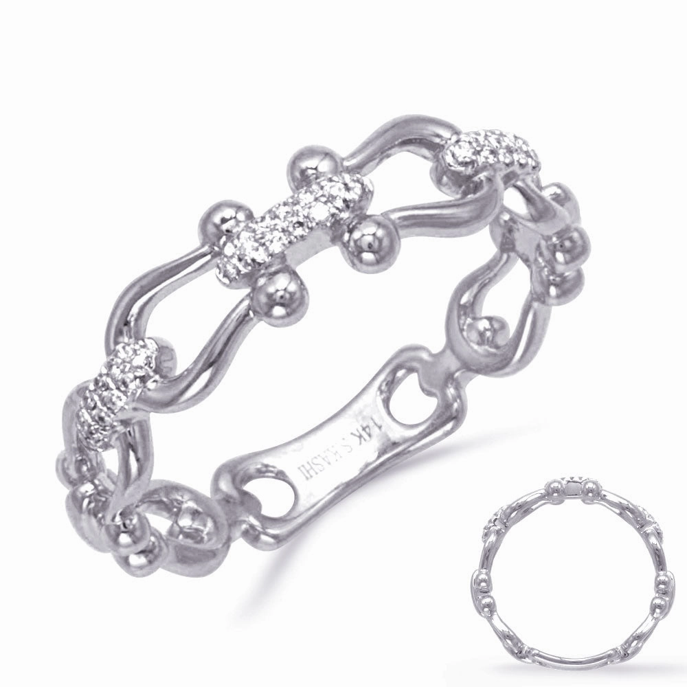 0.09 ctw. WHITE GOLD DIAMOND RING D4872WG