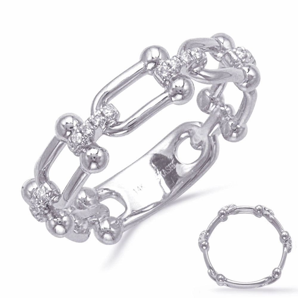 0.10 ctw. WHITE GOLD DIAMOND RING D4873WG