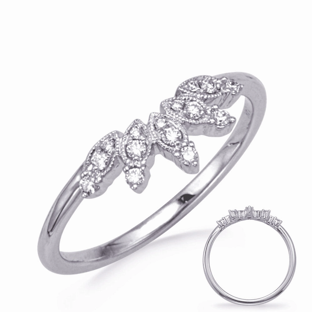 0.11 ctw. PLATINUM DIAMOND BAND D4794-PL