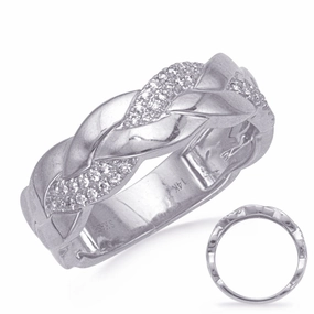 0.15 ctw. WHITE GOLD DIAMOND RING D4837WG