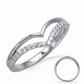 0.17 ctw. WHITE GOLD DIAMOND RING D4914WG