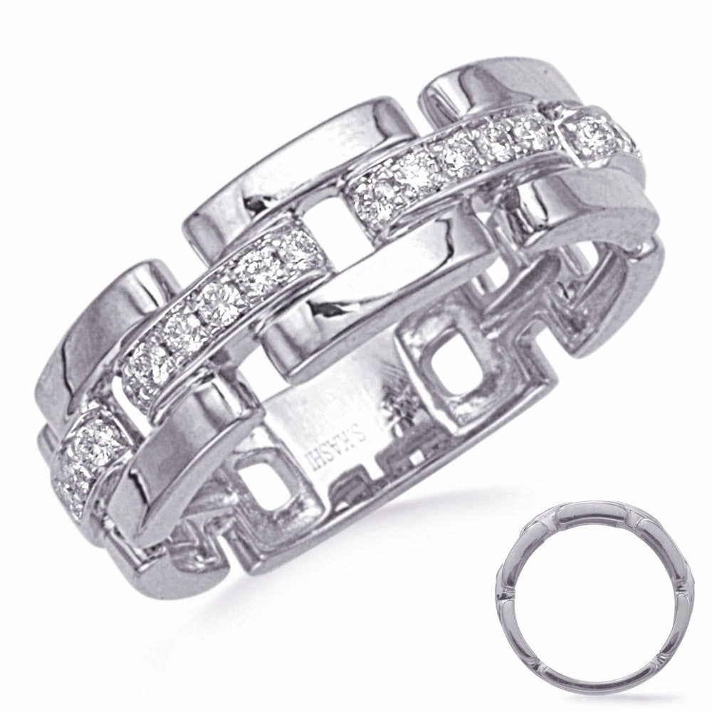 0.21 ctw. WHITE GOLD DIAMOND RING D4832WG