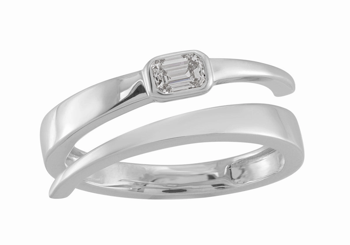 0.21 ctw. WHITE GOLD DIAMOND RING D5009WG
