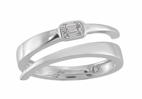 0.21 ctw. WHITE GOLD DIAMOND RING D5009WG
