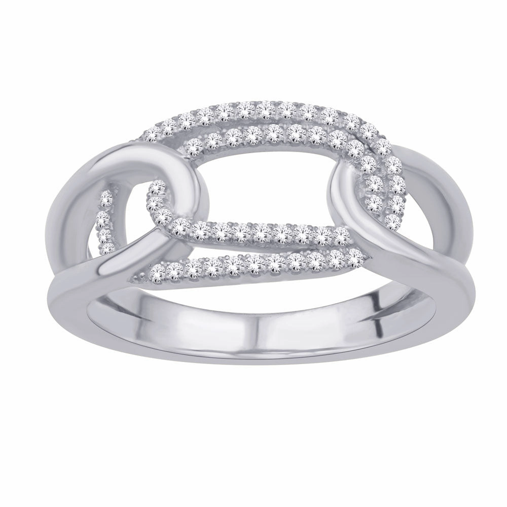 0.21 ctw. WHITE GOLD DIAMOND RING D5816WG