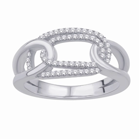 0.21 ctw. WHITE GOLD DIAMOND RING D5816WG