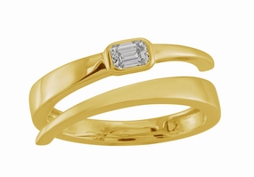 0.21 ctw. YELLOW GOLD DIAMOND RING D5009YG