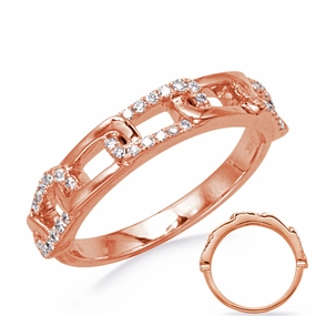 0.22 ctw. ROSE GOLD DIAMOND RING D4848RG
