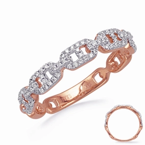 0.23 ctw. ROSE GOLD DIAMOND RING D4829RG