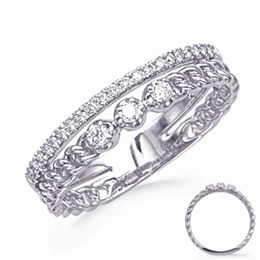 0.23 ctw. WHITE GOLD DIAMOND RING D4826WG