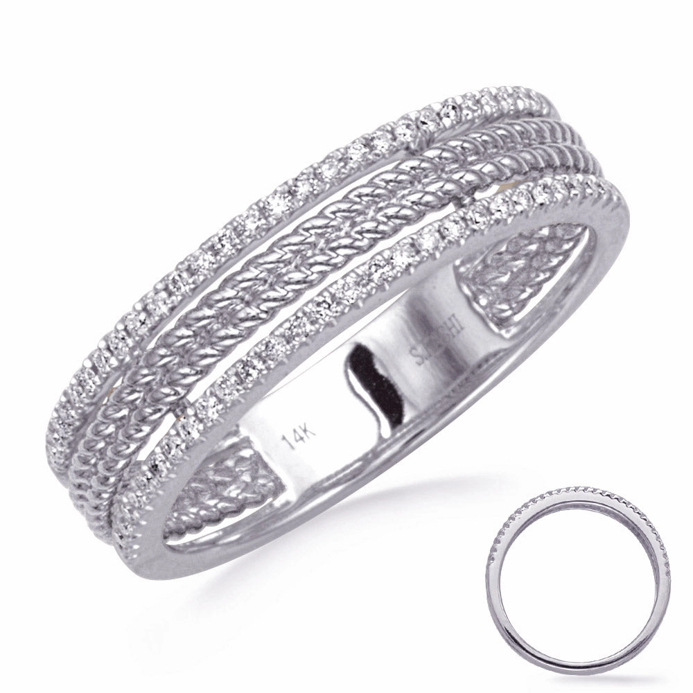 0.23 ctw. WHITE GOLD DIAMOND RING D4827WG