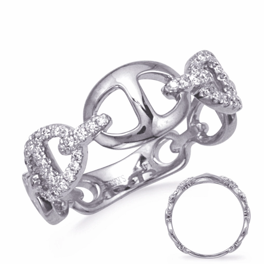 0.24 ctw. WHITE GOLD DIAMOND RING D4823WG