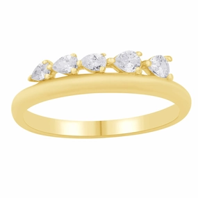 0.25 ctw. YELLOW GOLD DIAMOND RING D4984YG