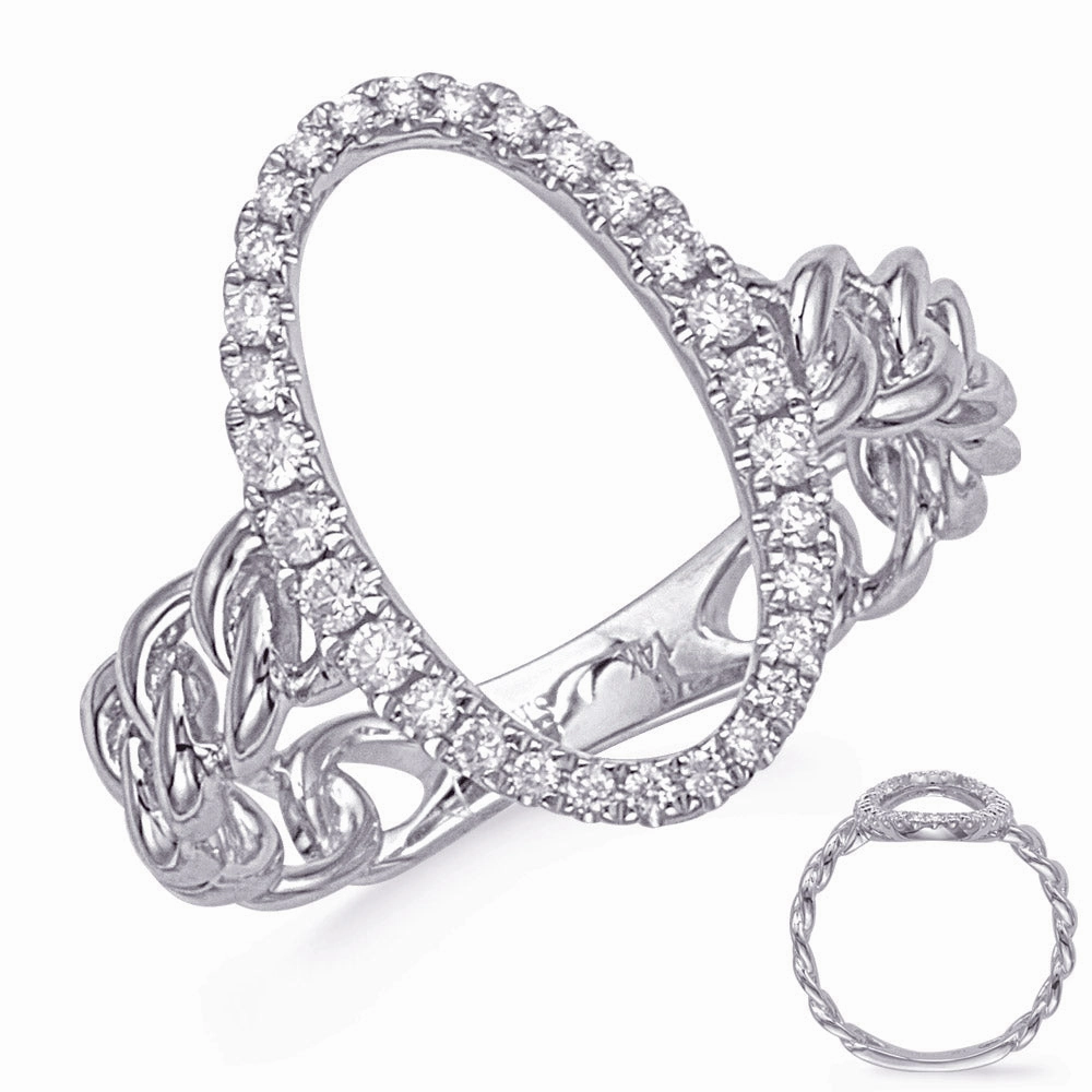 0.27 ctw. WHITE GOLD DIAMOND RING D4833WG