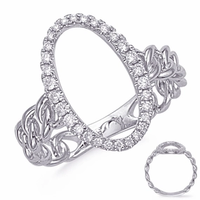 0.27 ctw. WHITE GOLD DIAMOND RING D4833WG