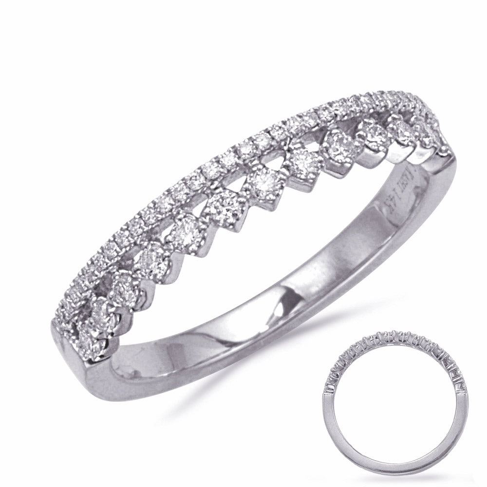 0.27 ctw. WHITE GOLD DIAMOND RING D4857WG