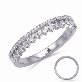 0.27 ctw. WHITE GOLD DIAMOND RING D4857WG