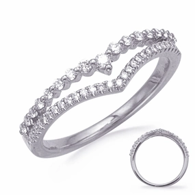 0.27 ctw. WHITE GOLD DIAMOND RING D4894WG