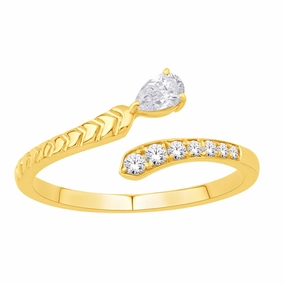0.27 ctw. YELLOW GOLD DIAMOND RING D5819YG