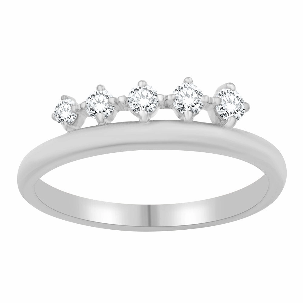 0.28 ctw. WHITE GOLD DIAMOND RING D4982WG