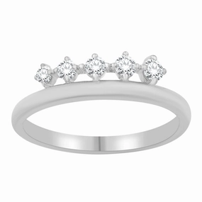 0.28 ctw. WHITE GOLD DIAMOND RING D4982WG