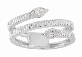0.30 ctw. WHITE GOLD MARQUISE DIAMOND RING D5013WG