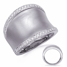 0.31 ctw. WHITE GOLD DIAMOND RING D4895WG