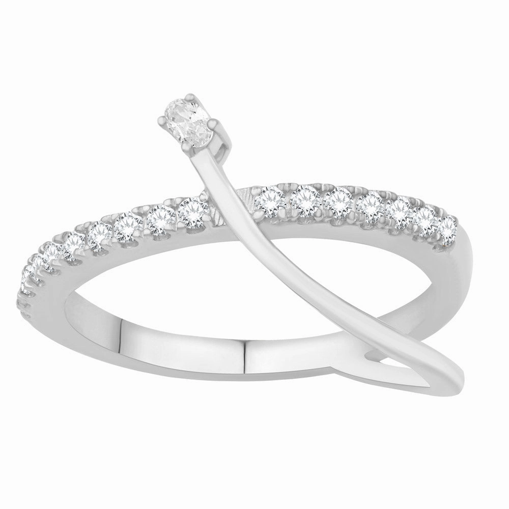 0.31 ctw. WHITE GOLD DIAMOND RING D4963WG