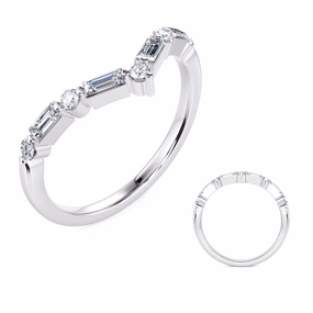 0.32 ctw. WHITE GOLD DIAMOND RING D4958WG