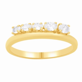 0.32 ctw. YELLOW GOLD DIAMOND RING D4983YG
