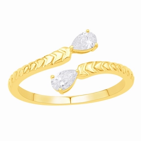 0.32 ctw. YELLOW GOLD DIAMOND RING D5820YG
