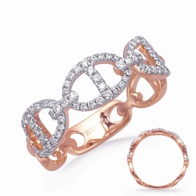 0.33 ctw. ROSE GOLD DIAMOND RING D4836RG
