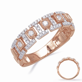 0.33 ctw. ROSE GOLD DIAMOND RING D4871RG