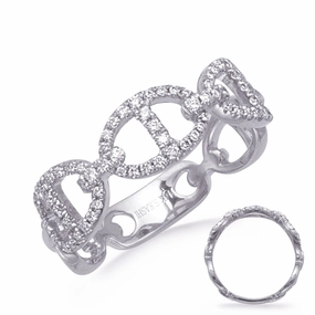 0.33 ctw. WHITE GOLD DIAMOND RING D4836WG