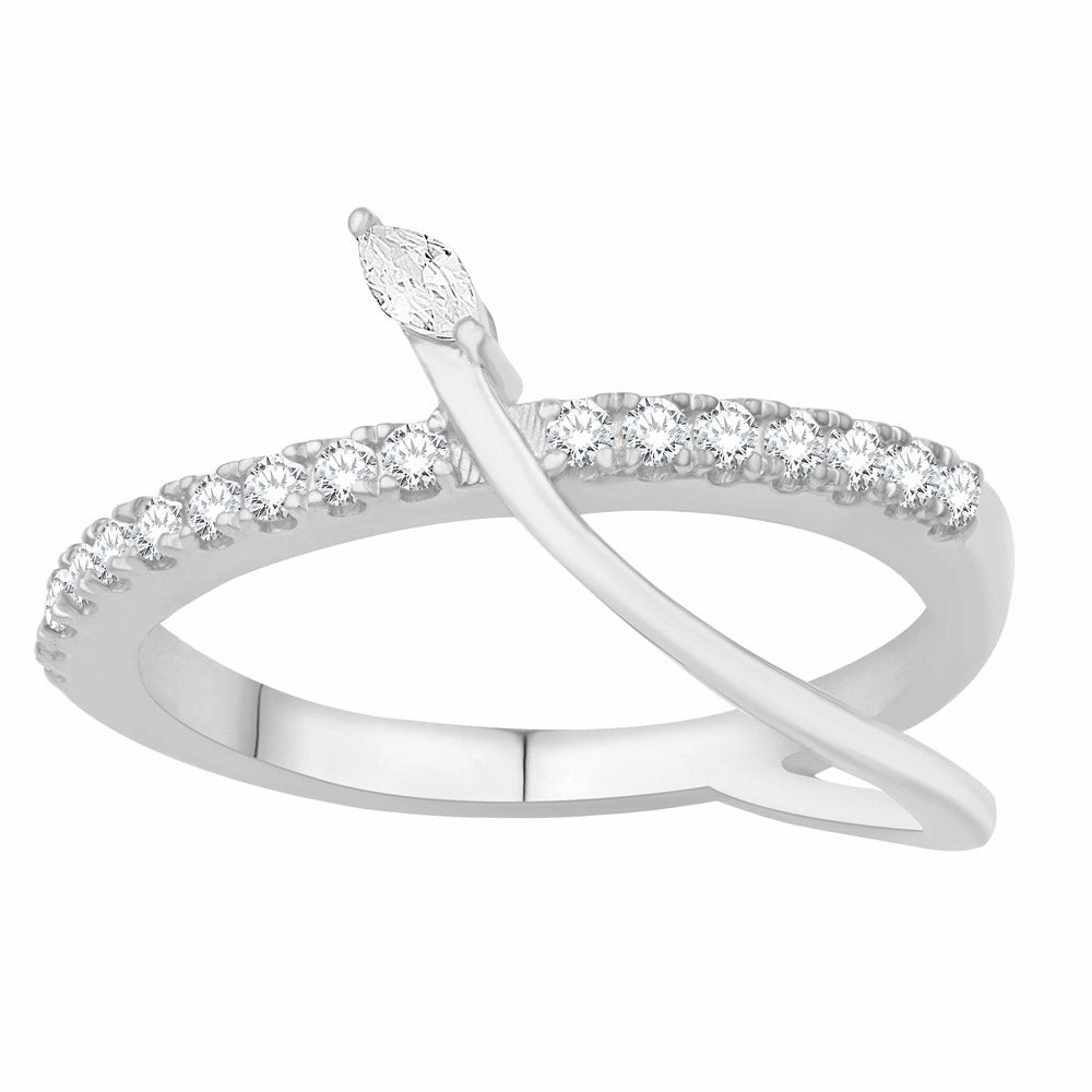 0.33 ctw. WHITE GOLD DIAMOND RING D4961WG