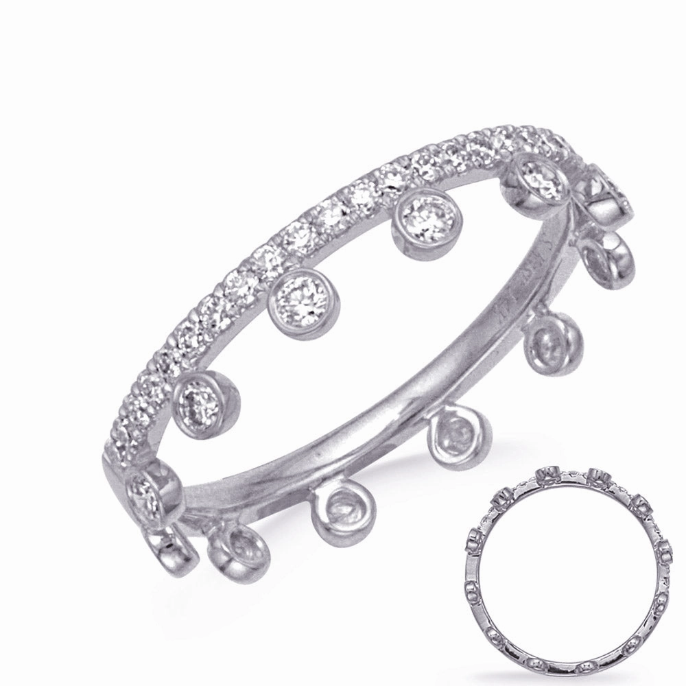 0.34 ctw. WHITE GOLD DIAMOND RING D4840WG