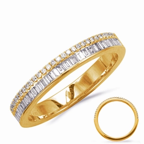 0.36 ctw. YELLOW GOLD DIAMOND RING D4855YG
