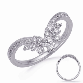 0.37 ctw. PLATINUM DIAMOND RING D4783-PL