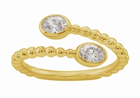0.38 ctw. YELLOW GOLD DIAMOND FASHION RING D4981YG