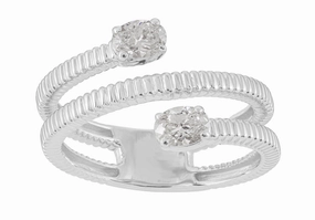 0.40 ctw. WHITE GOLD DIAMOND RING D5008WG
