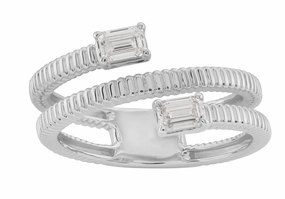 0.42 ctw. WHITE GOLD DIAMOND RING D5004WG