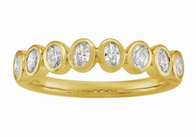 0.43 ctw. YELLOW GOLD DIAMOND RING D4995YG