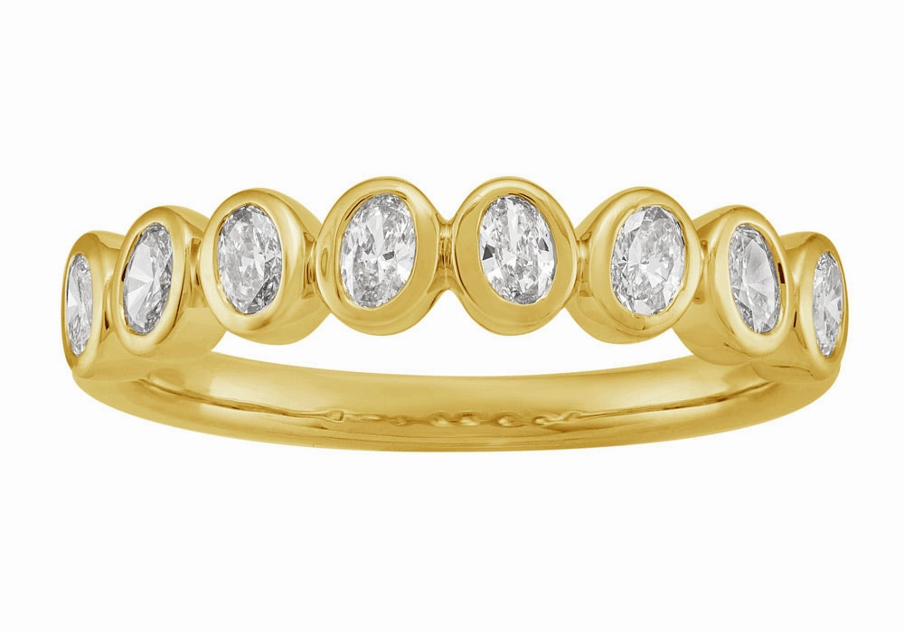0.43 ctw. YELLOW GOLD DIAMOND RING D4995YG