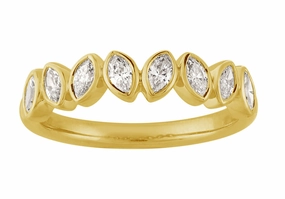 0.45 ctw. YELLOW GOLD DIAMOND RING D4993YG