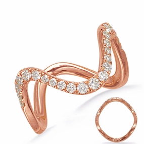 0.46 ctw. ROSE GOLD DIAMOND RING D4843RG