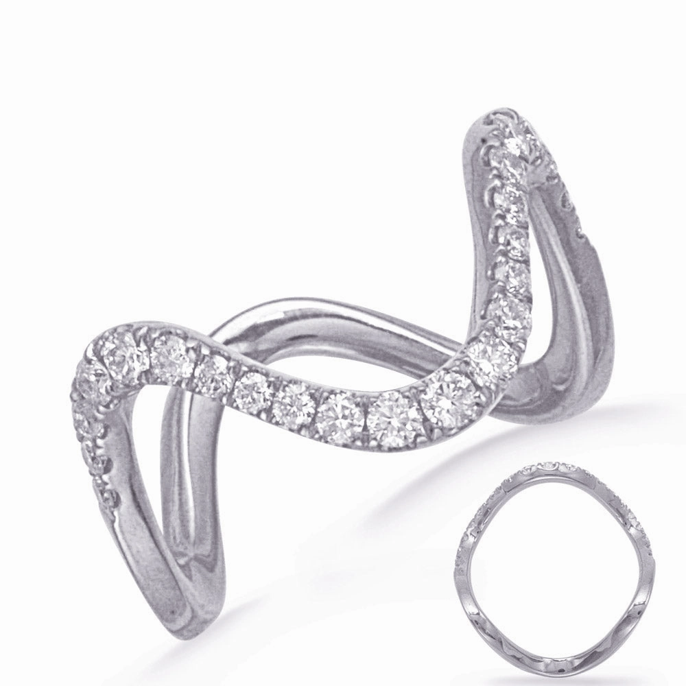 0.46 ctw. WHITE GOLD DIAMOND RING D4843WG