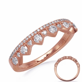 0.47 ctw. ROSE GOLD DIAMOND RING D4844RG