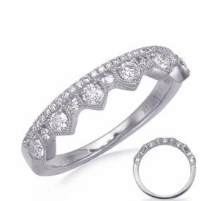 0.47 ctw. WHITE GOLD DIAMOND RING D4844WG