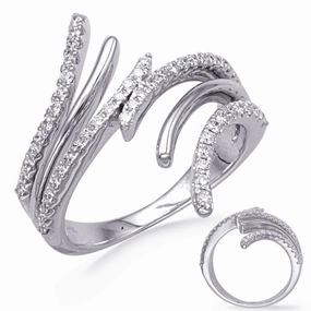 0.50 ctw. WHITE GOLD DIAMOND RING D4883WG