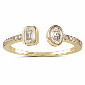 0.50 ctw. YELLOW GOLD DIAMOND RING D4951YG